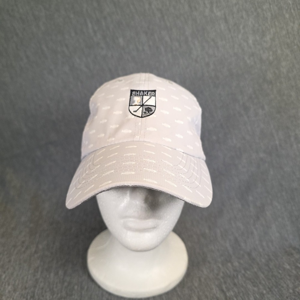 imperial golf hat Light Grey‎ Fish Bone Design Hook And Loop Strap Shaker CC